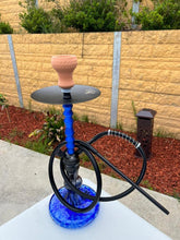 Load image into Gallery viewer, 55cm Luxury Modern Glass Hookah - Hookah set (Colour: Dark Blue)
